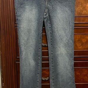 duo Maternity Blue Flare Jeans